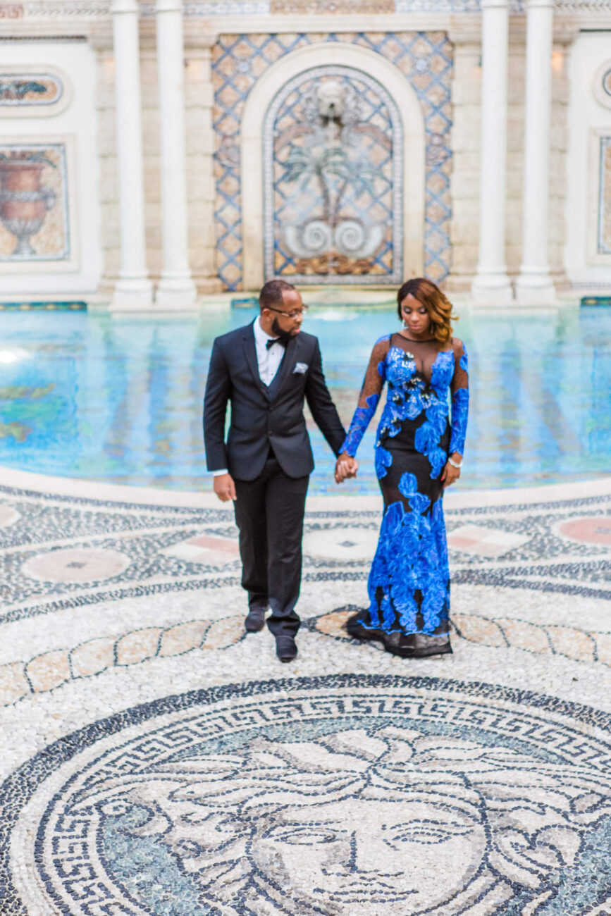 Engagement Photography Versace Mansion