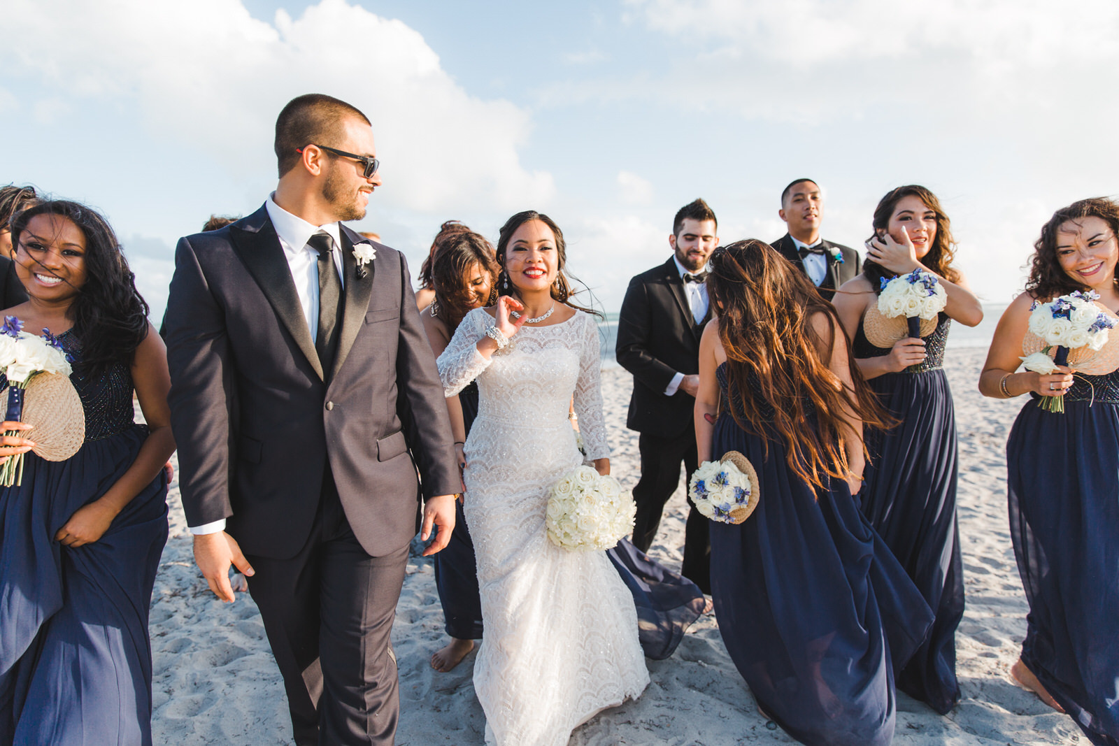 crandon beach key biscayne wedding photos