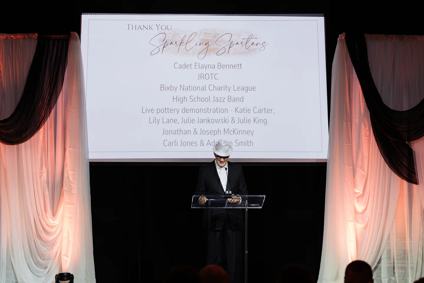 Sparta Gala 2026 thank you screen