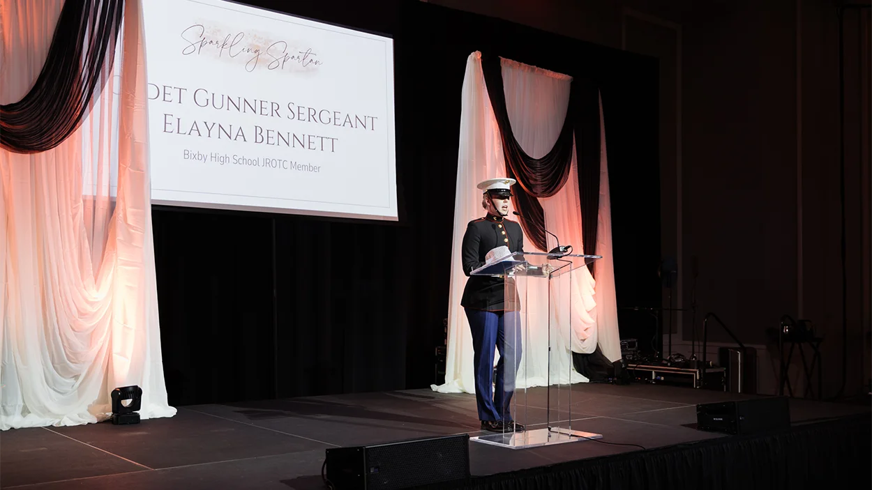 Sparta Gala river spirit 2026 event photos Cadet Gunner Sargent Elayna