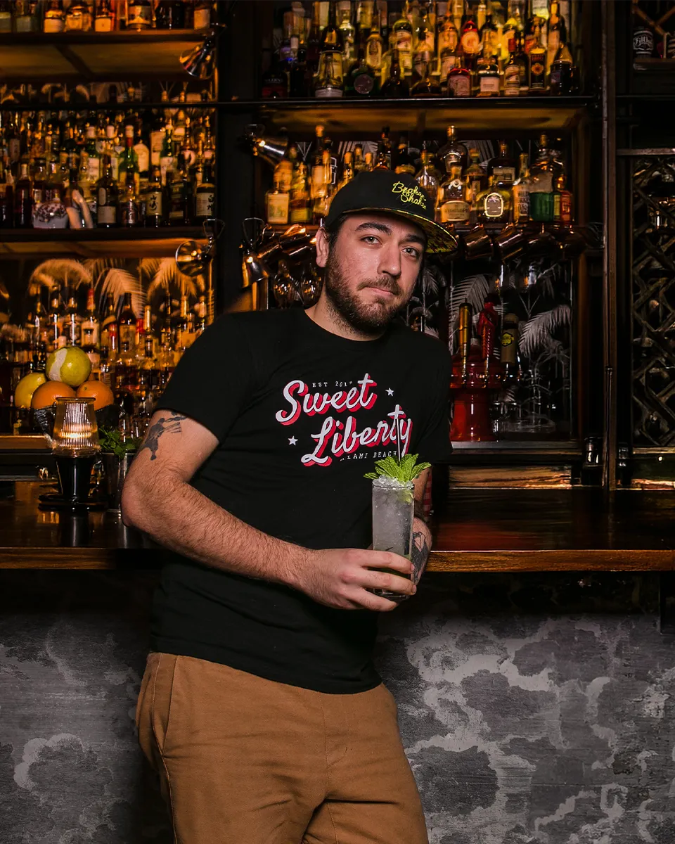 Hospitality professionals gathered for a spirits tasting and discussion during the Chilled 100 Round Table in Miami.