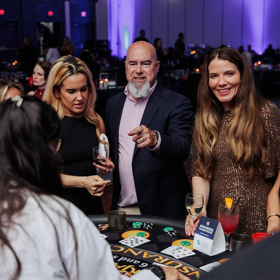 coldwell banker annual awards celebration 2025 casino night full event photo set