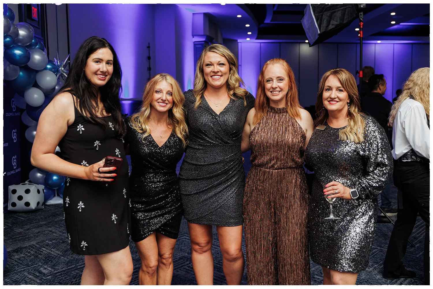 coldwell banker annual awards celebration 2025 casino night group photo