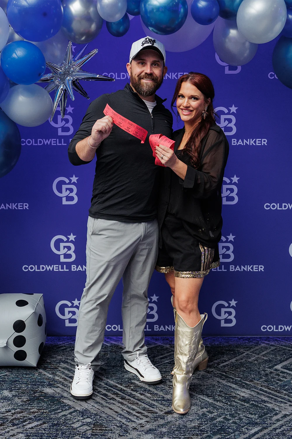 coldwell banker annual awards celebration 2025 casino night step and repeat